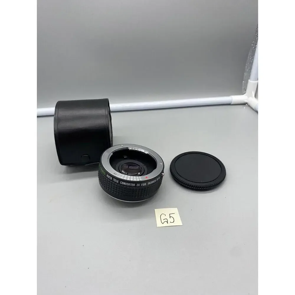 Star D 2x Auto Tele Converter For Yashica Y/C Multi-Coated With Case